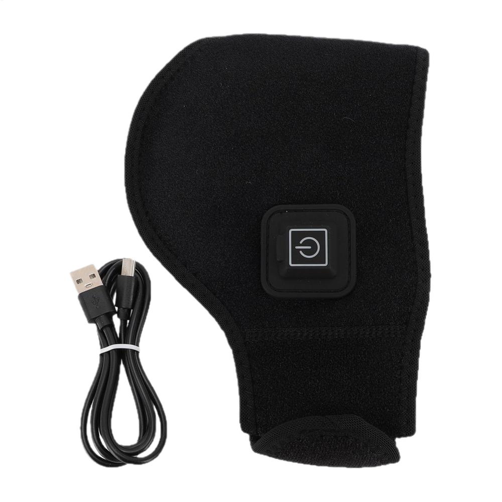 

Neck Heating Pad 3 Temp Settings Heater Adjustable Strap Heated Neck Pad For Cervical Discomfort Relief Women Men Elderly Mom чорний