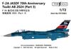 Fab Scale Japan Air Force 70th Anniversary Part 3 Tsuiki Base 2024 Plastic Model Decal FABD72063 1/72 F-2A Self-Defense (Airplane)