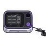 Portable Electric Heater 1200W Temperature Display Overheat Tip Over Prevention Quiet PTC Ceramic Heater for Home Office