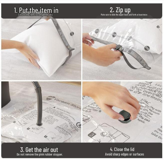 Electric Vacuum Pump & Compression Bag for Home Storage Quilt