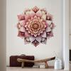 Kreatywna naklejka ścienna Mandala wzór kwiatowy samoprzylepne naklejki ścienne dekoracja wnętrz usuwalny mural winylowy plakat na ścianę naklejki dekoracyjne
