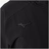 Mizuno Tech Shield Boa Training 32MCB553 Hoodie, Windproof, Stretch, Water-Repellent, Wear, Men's, Black,