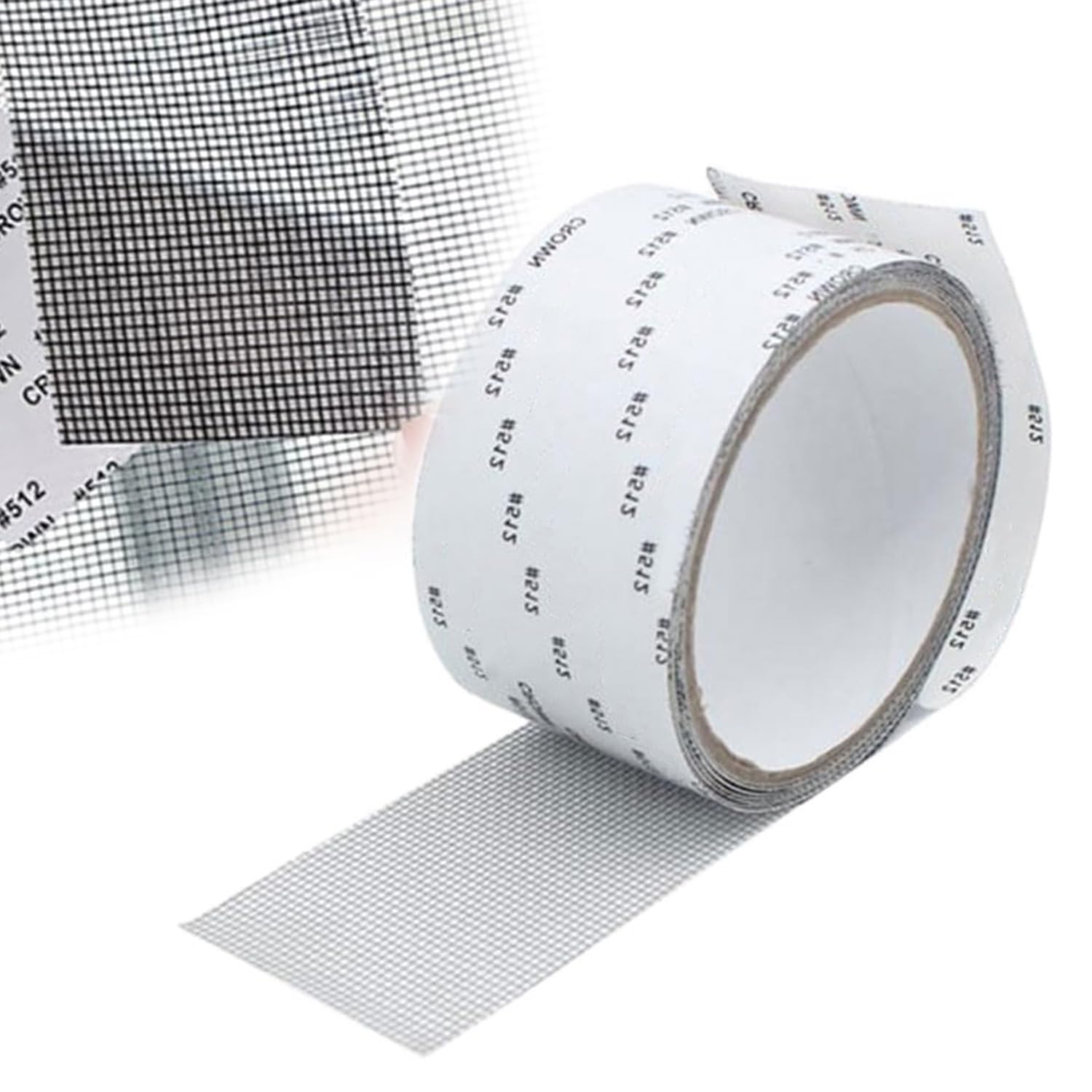 Strong Adhesive Screen Repair Tape,Upgrade Screen Repair Kit Window Screen Repair Tape,Household Self-Adhesive Screen Tape Mesh Window Repair Patch серый