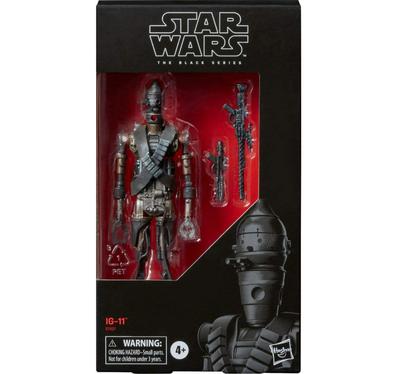 Star Wars: The Mandalorian Black Series 6-inch Action Figure IG-11  Hasbro STAR WARS: THE MANDALORIAN 2019 BLACK SERIES 6inch Action Figure IG11