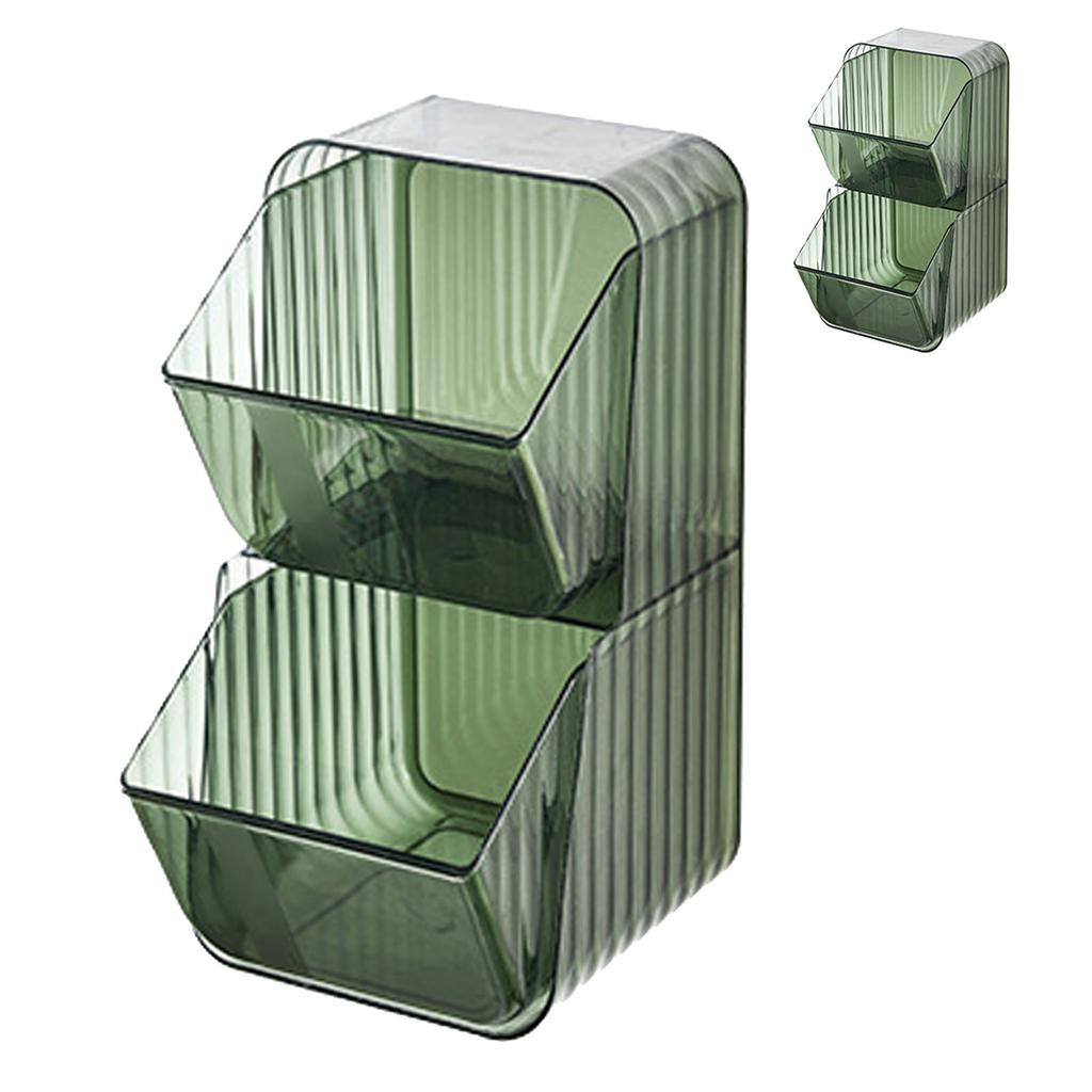 Lebensmittel Aufbewahrungsbehälter Organizer Kunststoff Beutel Organizer für Snacks Teebeutel Instantkaffee Kosmetik Lippenstift Aufbewahrung