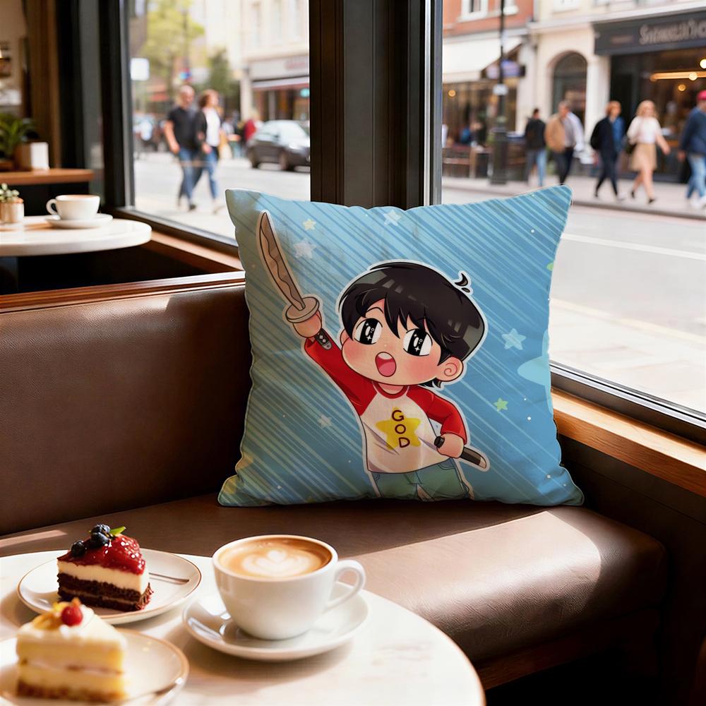 Anime Kotaro Lives Alone Cushion Cover Decorative Cushions Covers Cover Sofa x Pillow Piece x x Pillowcase