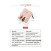 Women's Short Student Wallet Korean Version Little Fresh Folding Mini Trendy Personalized Coin Purse Zipper Folding Card Bag
