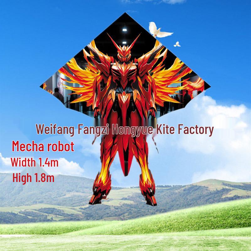 2026 New Style Mech Robot Kite for Boys & Adults - Easy to Fly in Light Breeze