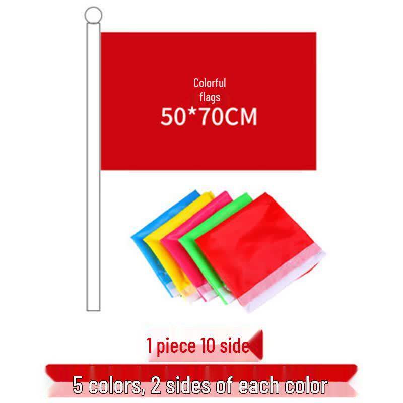 Colorful Outdoor Rectangular Pennant Flags