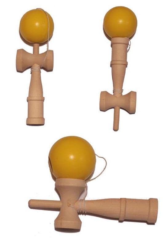 Du Stylish Competition Toy for Ages 6 and Up (pont Monde) Kendama, (Orange)