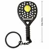 PVC Tennisracket Nyckelring Mjukt Gummiracketväska Hänge Kreativitet Sport Nyckelring Mode Gåvor