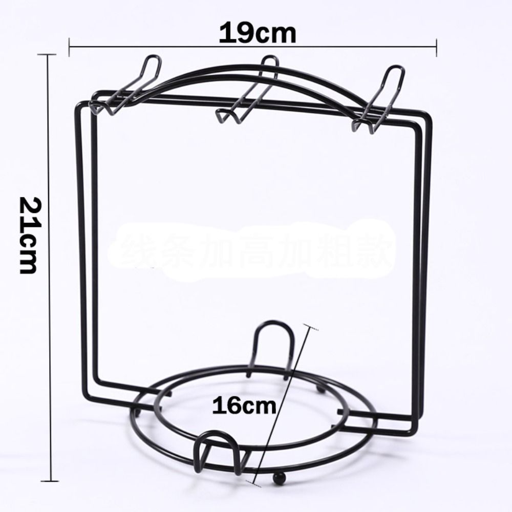 Scurgere Apă cu Cârlig Suport Scurgere Cani Metal Agățător Căni Cafea Durabil Suport Afișare Căni Ceai