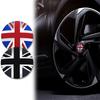 4Pcs 56mm British Flag Emblem Car Wheel Hub Center Cap Badge Stickers For Mini Cooper JCW R55 R56 F55 F56 R57 R58 R60 Countryman SS77