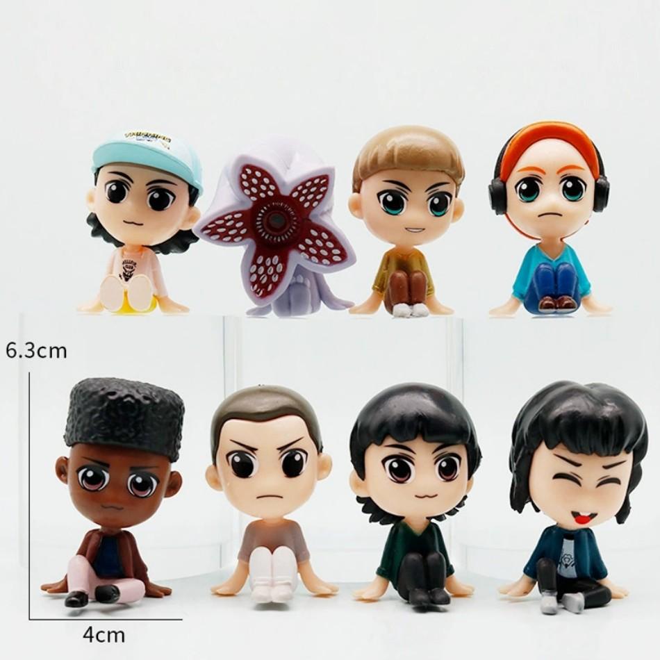 6-12pcs Anime Figure Style Dolls Man-eating Flower Toys Figurine PVC Anime Figures Collection Cute Toys to kids Christmas gifts