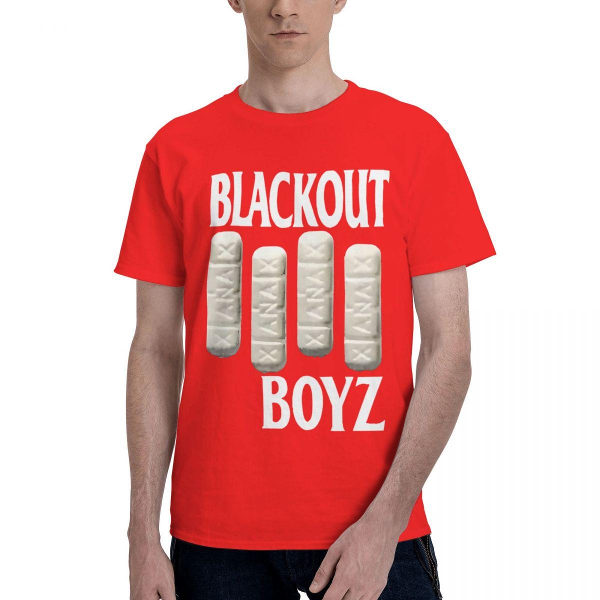 BLACKOUT BOYZ 100 Cotton Casual Breathable Confortable Tshirt Mens TShirts T Shirt Men S