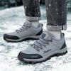 Men's Casual Shoes Outdoor Hiking Shoes Wear-resistant Non-slip Low-top Leather Surface Waterproof Off-road Hiking Shoes Men