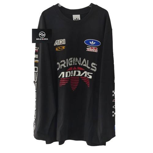 Adidas Originals MOTO LONGSLEEVE T Shirt Men s KH1199 XL чёрный