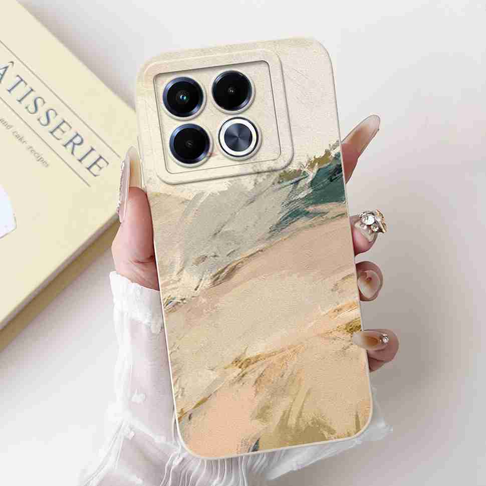 Spring Flower Case For Infinix Note 40 5G Cover Silicone Soft Shockproof Funda For Infinix Note 40 X 40X Note40 Note40X Casing