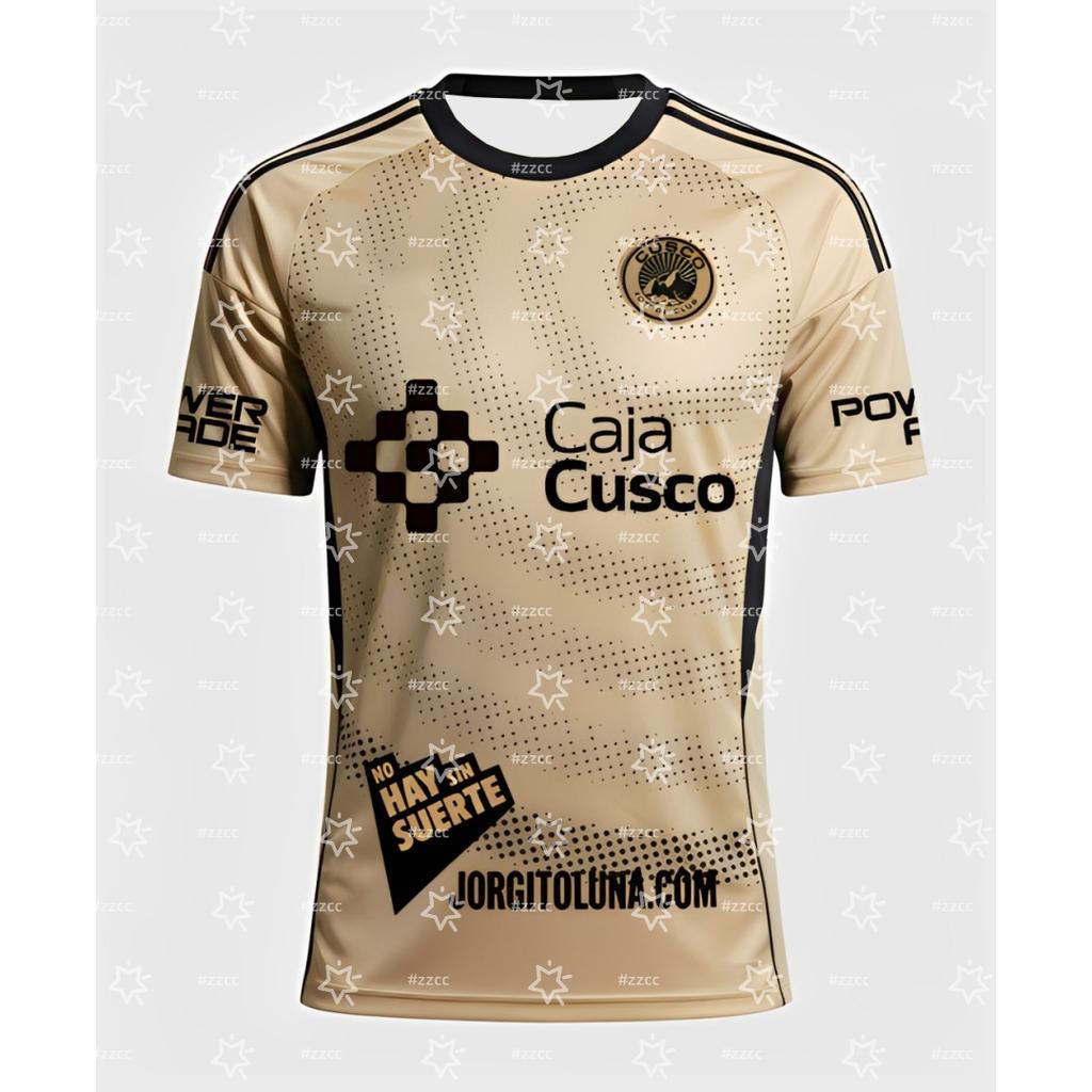 2026 Cusco FC Maglia da Calcio Home Set di Allenamento Regalo per tifosi T-shirt Sportiva Estiva da Uomo
