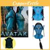 Svítící Avatar Pokrývka hlavy Halloweenská Maska Ideální pro Cosplay a Karnevaly