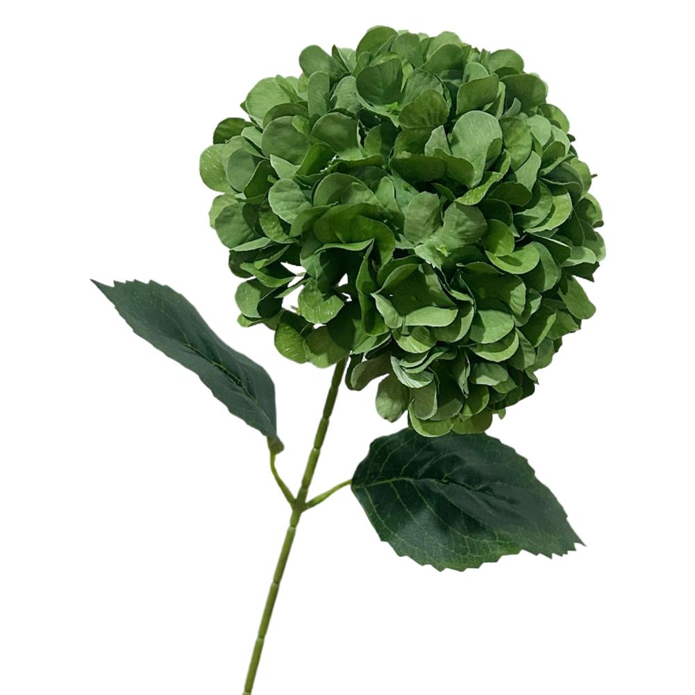 58cm Silk Artificial Hydrangea Flower Bouquet, Faux Hydrangeas for Home Table Decoration, Wedding Party Floral Arrangements