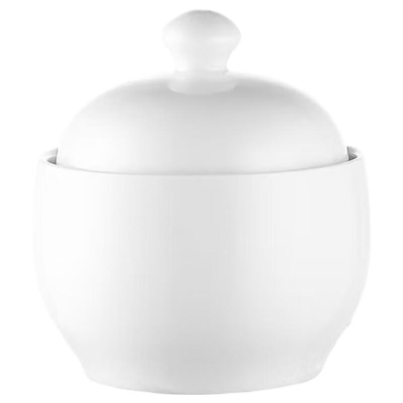 White Ceramic Double-Walled Stew Bowl Set