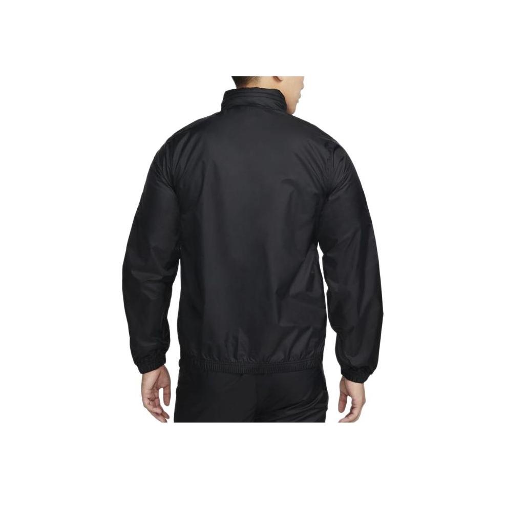 Nike Alphabet Stand Collar Zip-Up Long-Sleeve Elastic Waist Casual Tracksuit Men Sportswear Black DR3338-010