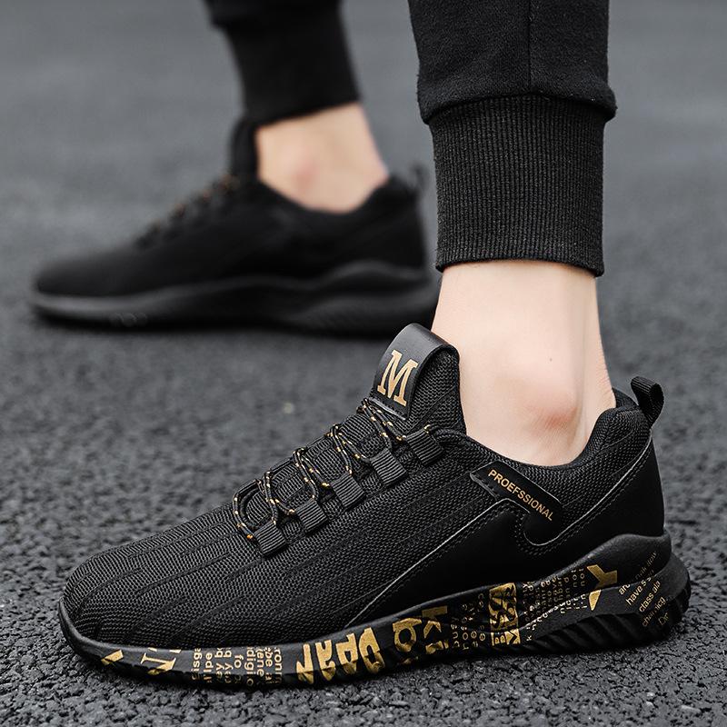 Autumn new men s shoes men s flying shoes sports shoes casual shoes autumn 39