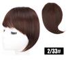 WTB Partial Bangs Wig Synthetic Wig Female Bangs Partial Lengthening Bangs Fake Bangs Two Cards Seamless Wig Piece