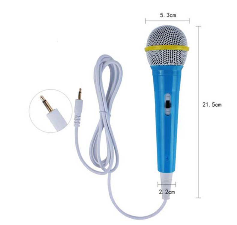 Kabelgebundenes Mikrofon Früherziehungsmaschine Mikrofon Spielzeugmikrofon Kinderverstärker Geschichtenmaschine Mikrofon