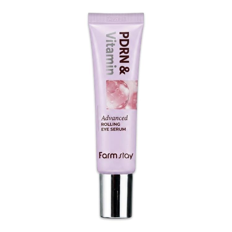 FARM STAY PDRN & Vitamin Advanced Rolling Eye Serum 25ml (3 Options) # 25ml x 1pcs
