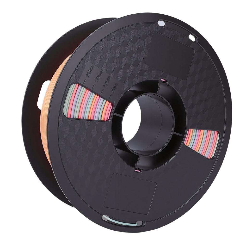 PLA Filament Fit for Bambu Lab 3D Printer Multicolor Gradient Silky 1.75mm 1KG Printing Supplies