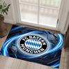 Bayern München Design Kristall Sammet Matta Mysig Icke?Halkskyddad tryckt matta för sovrum, vardagsrum, entré