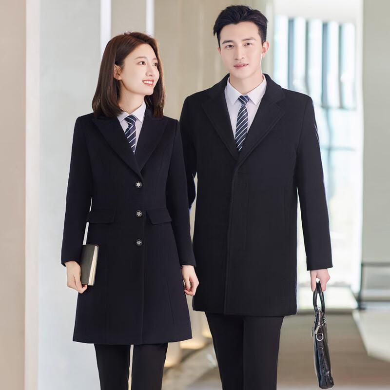 Унисекс Профессиональный рабочий халат из смесовой шерсти L