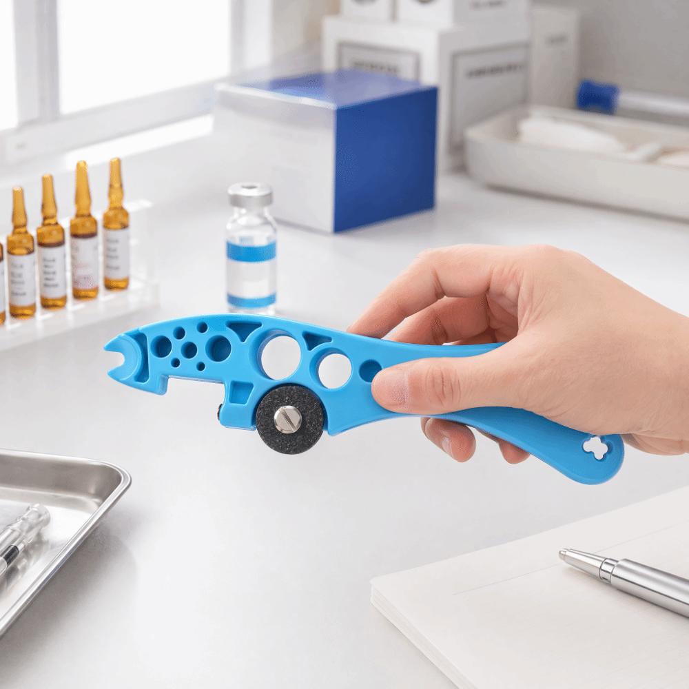 2Pcs Plastic Ampoule Bottle Opener Grinding Wheel Multifunctional Ampoule Cutter  Home Use