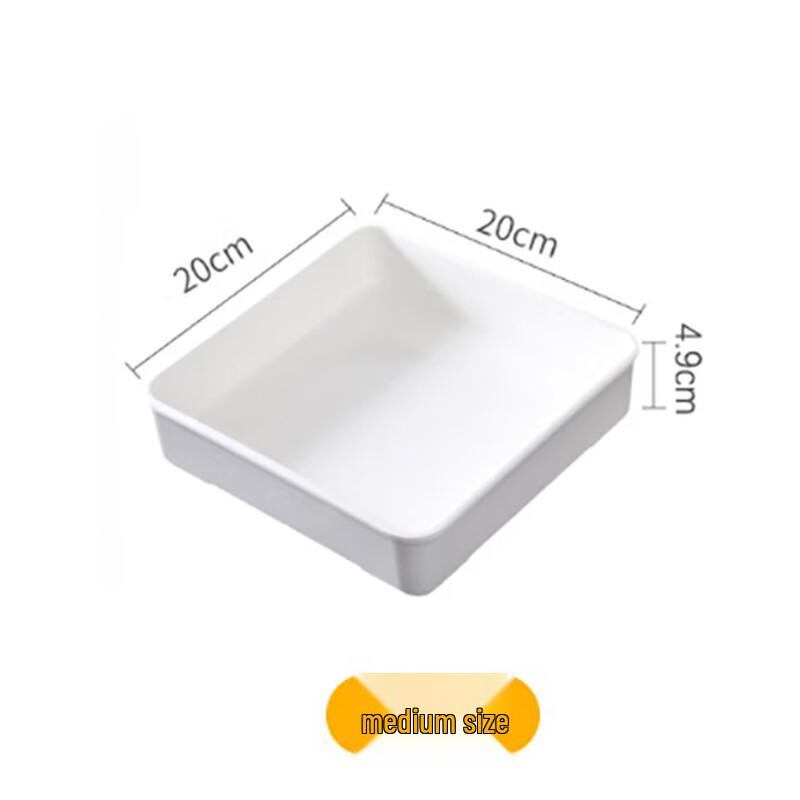 Yangge Square Melamine Food Display Plate