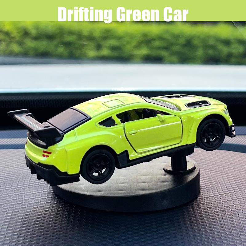 Drift Race Car Ornaments Dashboard Model Sway Swing Turn Cool Fun Sports Racing Interior Accessories Decor Items Decorations Men