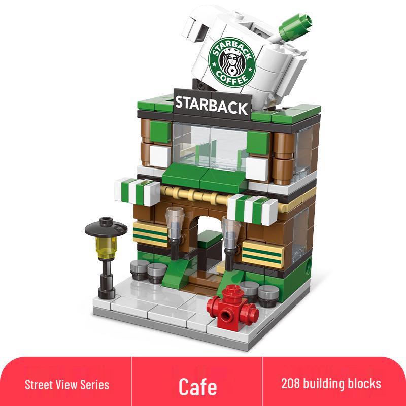 Lele Brothers Compatible Building Blocks: Educational Interlocking House Model for Kids