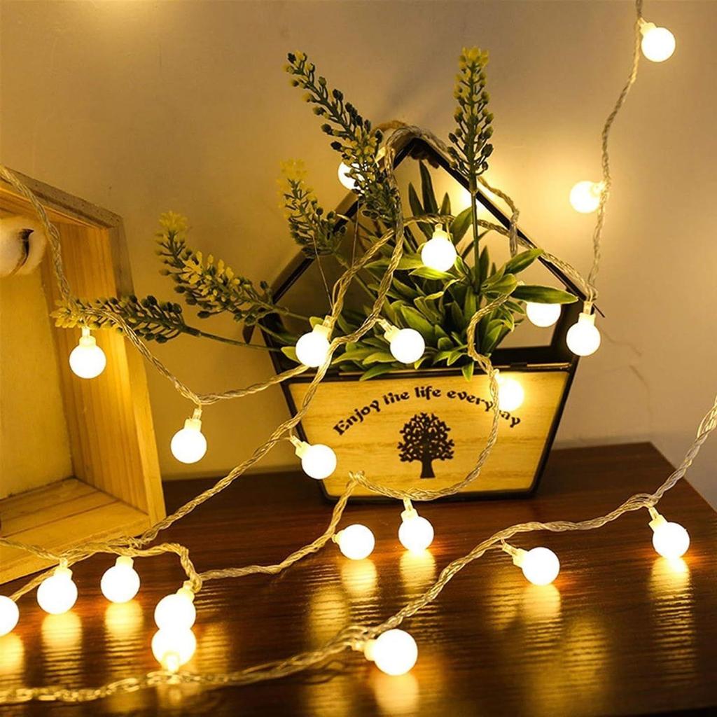 Bubble Ball Led Lights for Decoration - 4.2meter, 14 LED Ball Decoration Lights For Home, Decorative Lights for Home Decoration