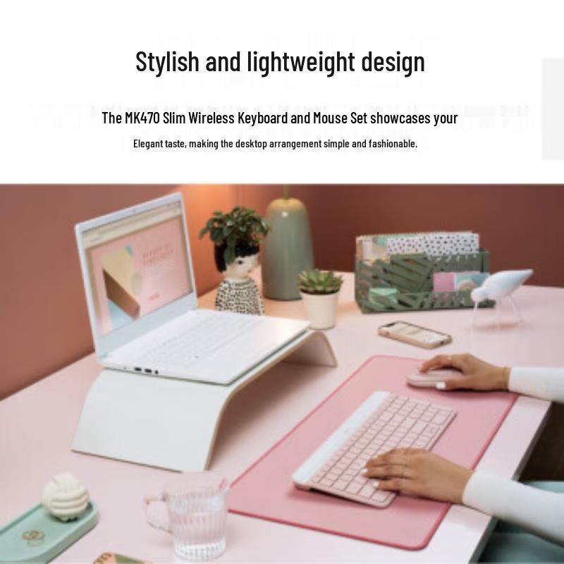 Logitech MK470 Slim Wireless Keyboard and Mouse Combo