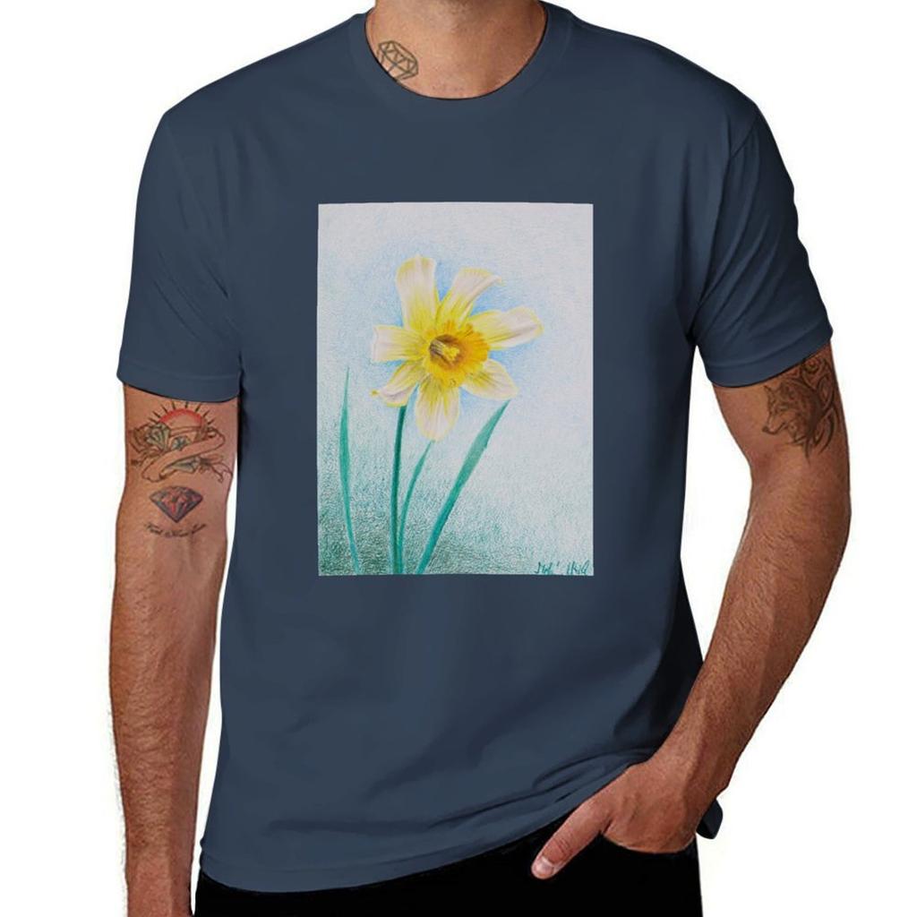 Daffodil Tshirt Moisture Wicking Athletic Tshirt