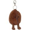 Jellycat Coffee Beans Pouch Accessory Dolls Plush Pendant 11cm Height In Sitting Posture