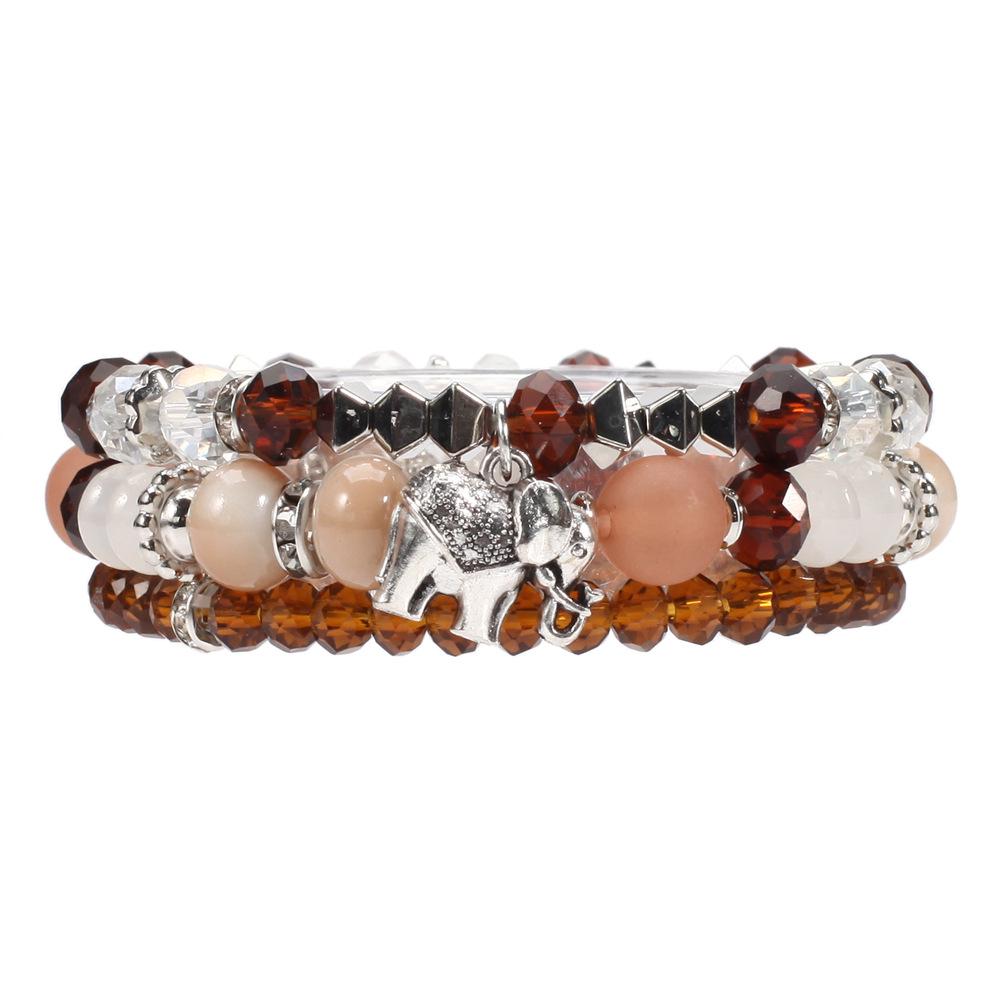 Bohemian Elephant Multi-Layer Cross-Border Bracelet 2022 Pendant