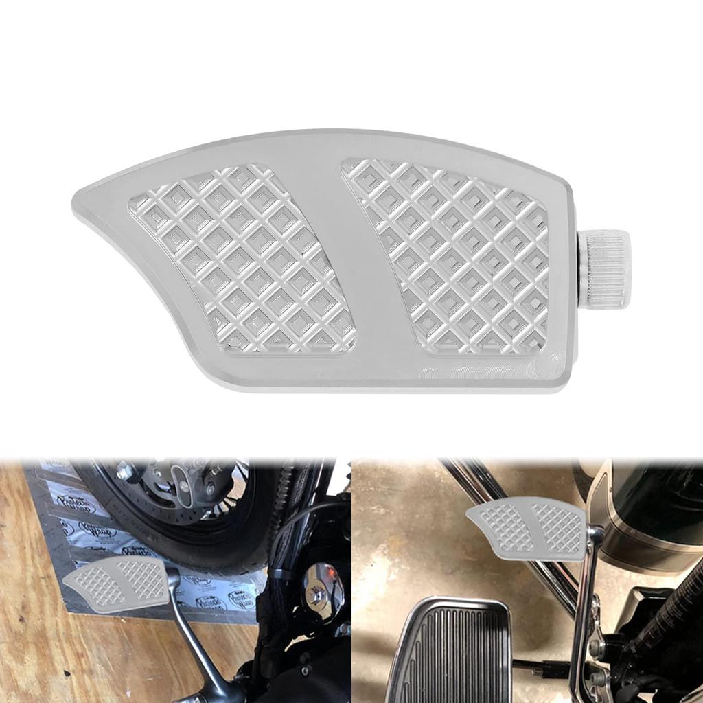 HDBUBALUS Motorcycle Shift Pegs Shifter Pegs CNC Chrome for Harley Touring Dyna Softail Sportster XL Aluminum