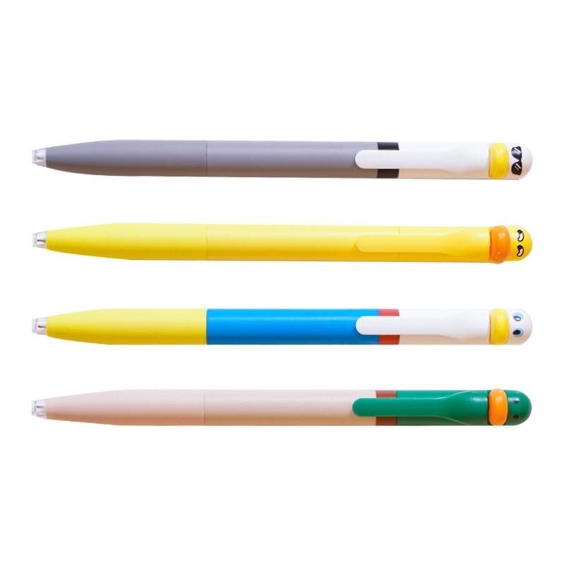 Creative Gift Twistable Stress Reliever Pen With Cute Duck Shape Ballpoint Pen For Work Study