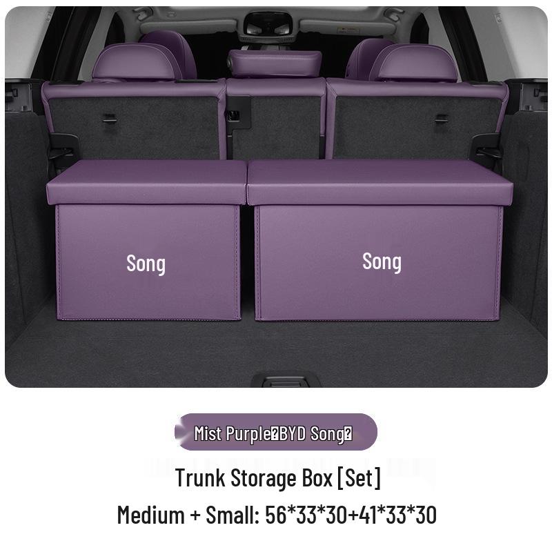 BYD Song Plus/Pro/L EV/Max Car Trunk Storage Box