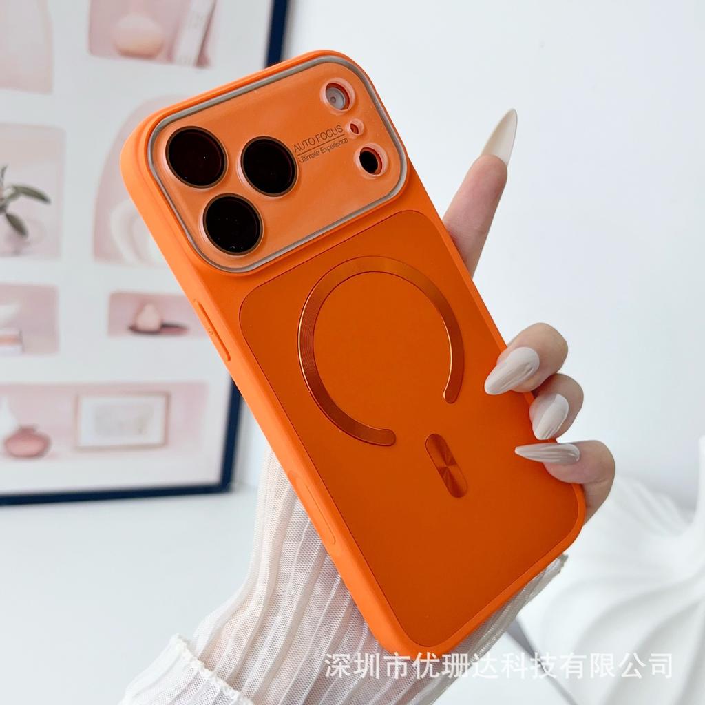 Applicable To iPhone11promax Skin Matte Magnetic Mobile Phone Case Apple 11 All-inclusive Large Window Lens Sheath