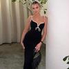 Women's Summer Temperament V-neck Mid-length Dress Slim-fit Bag Hip Strap Dress