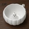 Kitchen Fruit Washing Bowl Halloween Swirl Bowl Ghost Center Berry Wash with 360 Degree Rotating Vortex Decor Spin Function PLA Strainer Basket for