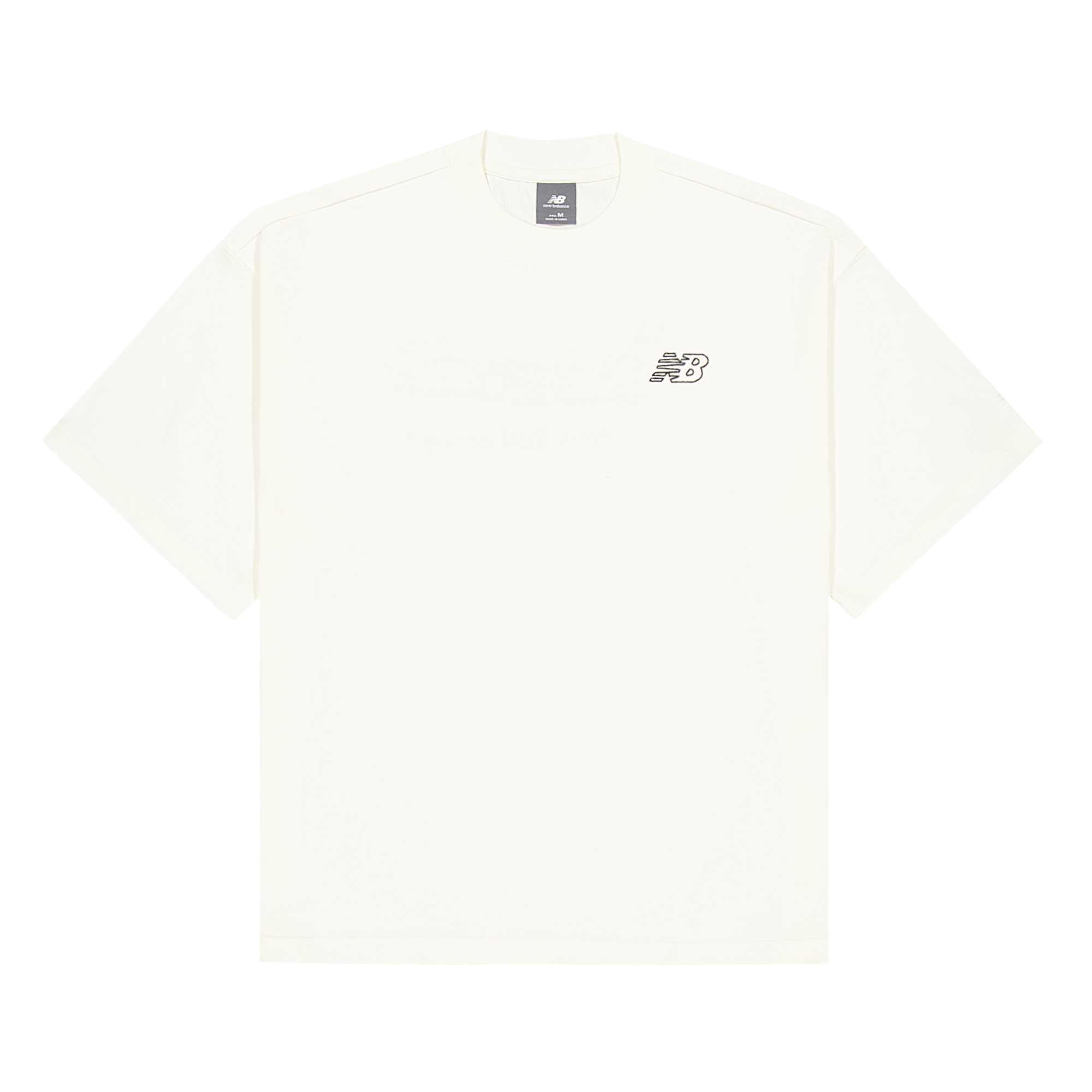 New Balance NB Grey T Shirt Men s White NEF29641-WT L
